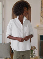 Eileen Corduroy Relaxed Button-Up Shirt
