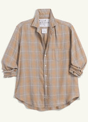Eileen Plaid Relaxed Button-Up Shirt
