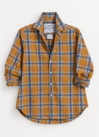 Eileen Plaid Relaxed Button-Up Shirt
