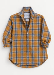 Eileen Plaid Relaxed Button-Up Shirt