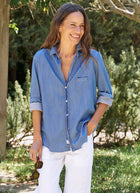 Eileen Relaxed Button-Up Shirt