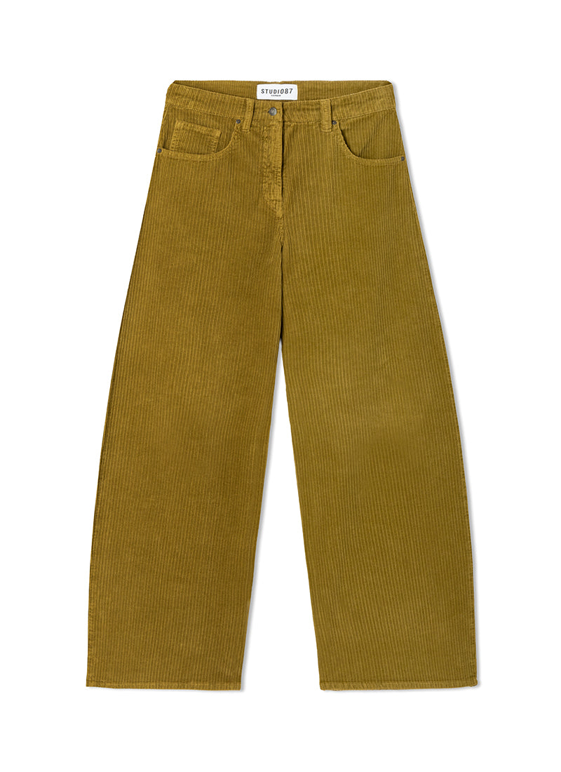 Elara Wide Rib Corduroy Pants