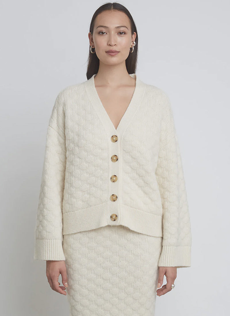 Eleven Six Everly Bubble Knit Cardigan