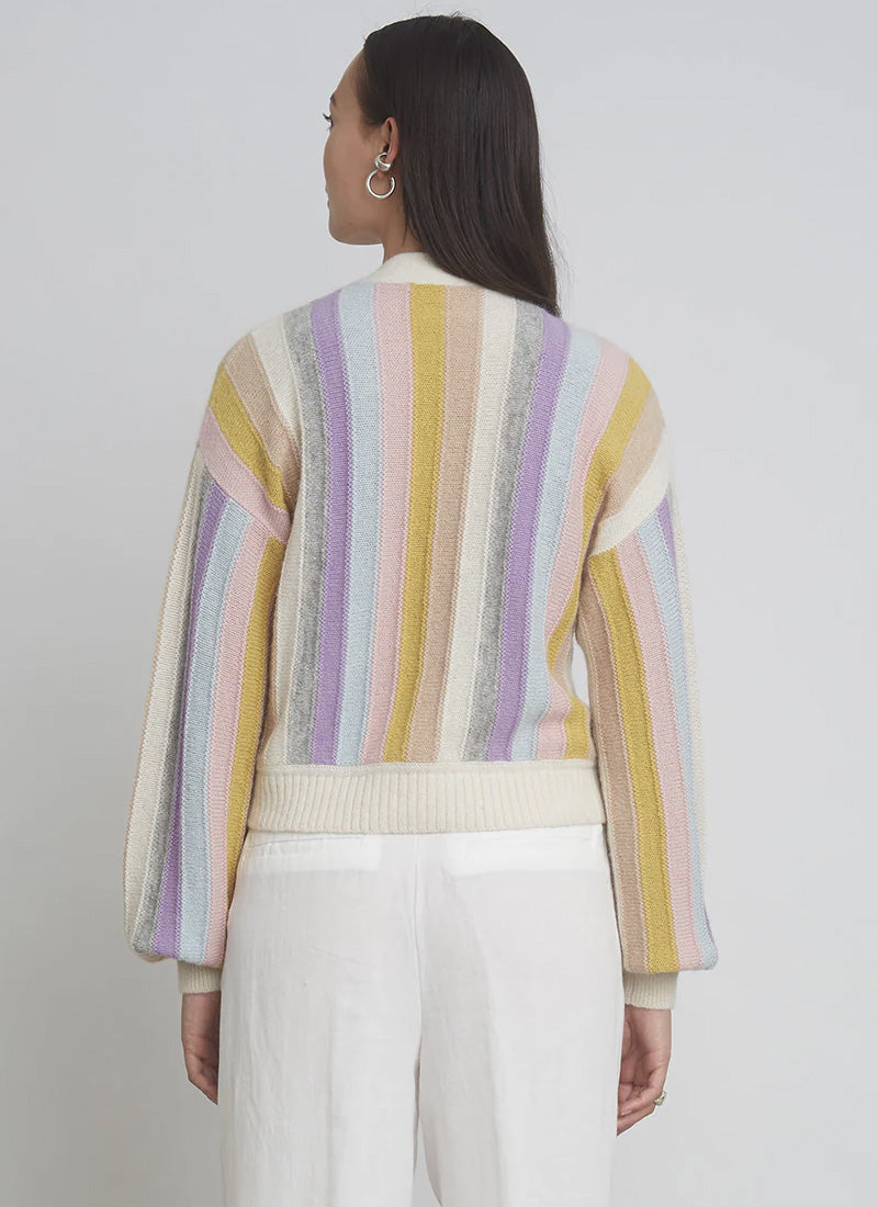 Eleven Six Naomi Stripe Cardigan