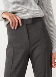 Eleventy Straight-Leg Wool Trouser