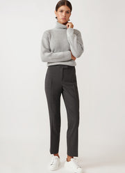 Eleventy Straight-Leg Wool Trouser