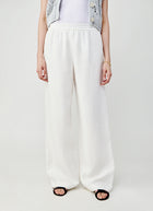 Eleventy Wide Leg Linen Pants