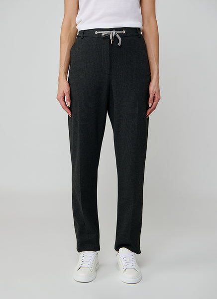 Melange Drawstring Trousers by Eleventy | Andrews