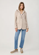 Cotton Blend Hooded Blazer by Eleventy at Andrews