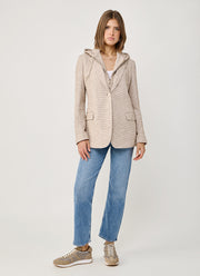 Cotton Blend Hooded Blazer by Eleventy at Andrews
