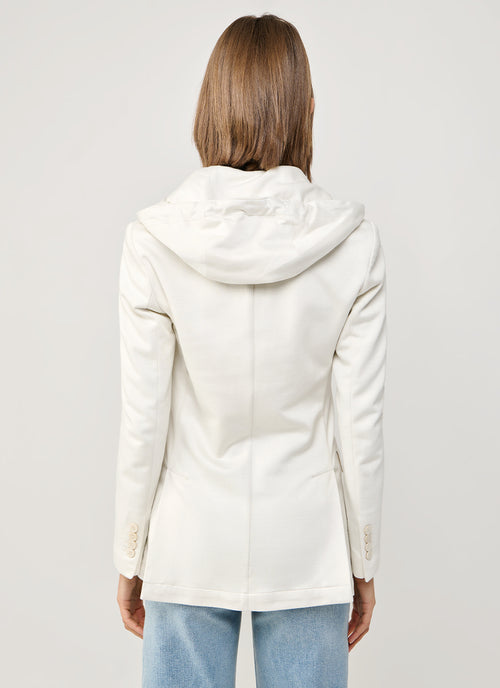 Cotton Hooded Blazer by Eleventy at Andrews