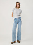 Eleventy Linen Short Sleeve Crewneck Sweater