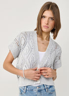 Eleventy Linen Silk Two Button Cardigan