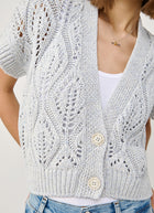 Eleventy Linen Silk Two Button Cardigan