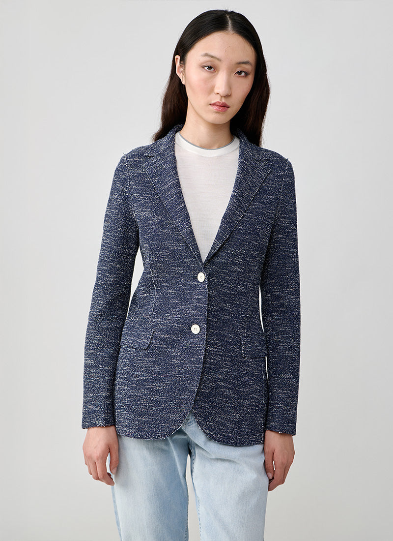 Eleventy Tweed 2 Button Blazer
