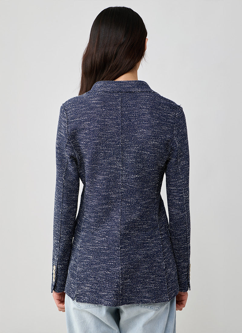 Eleventy Tweed 2 Button Blazer