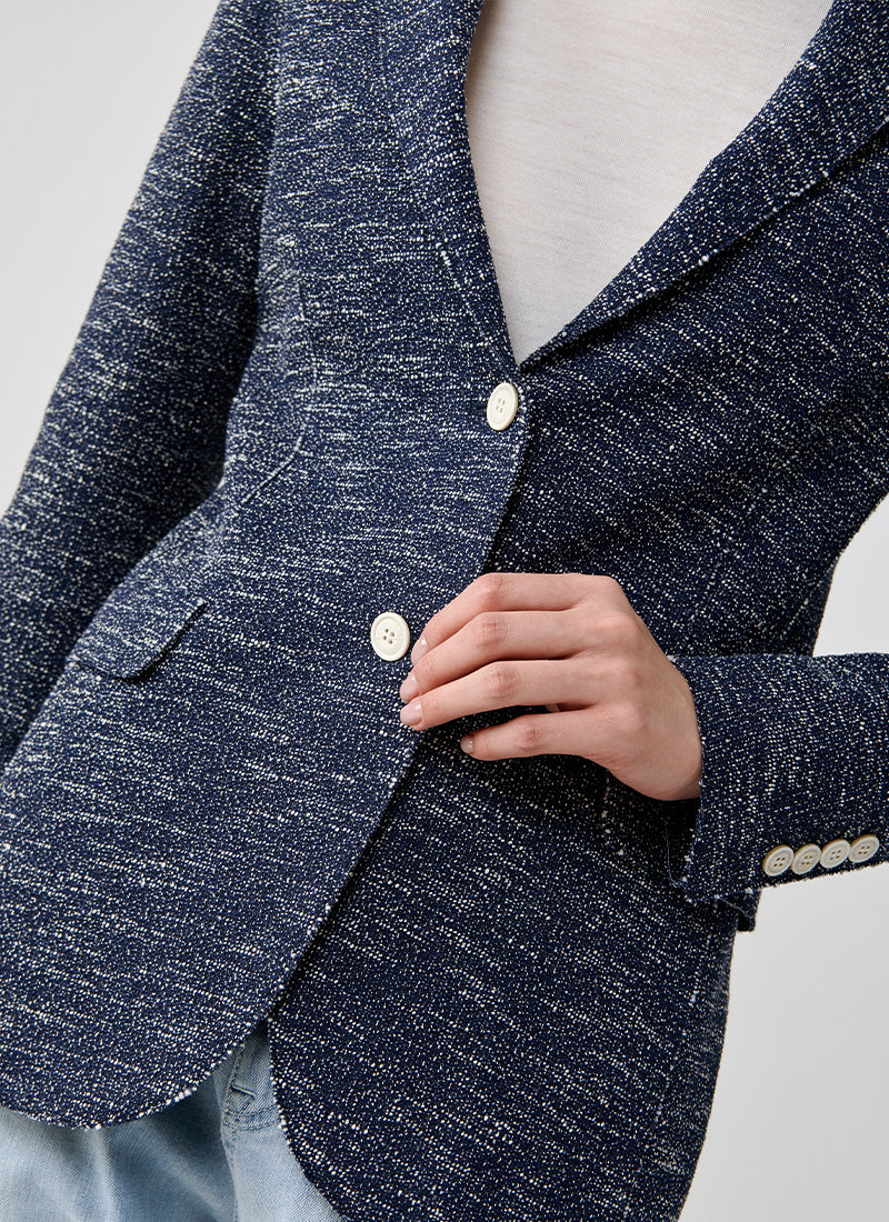 Eleventy Tweed 2 Button Blazer