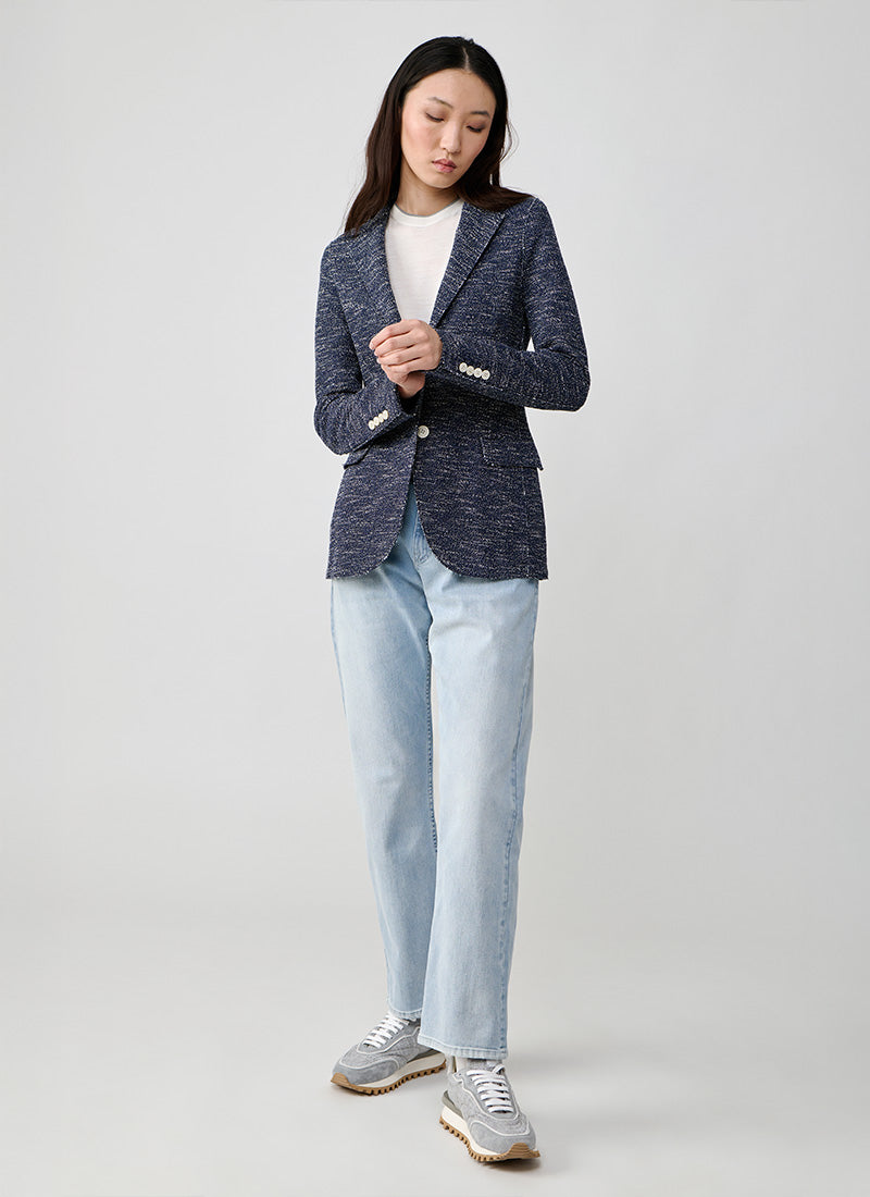 Eleventy Tweed 2 Button Blazer