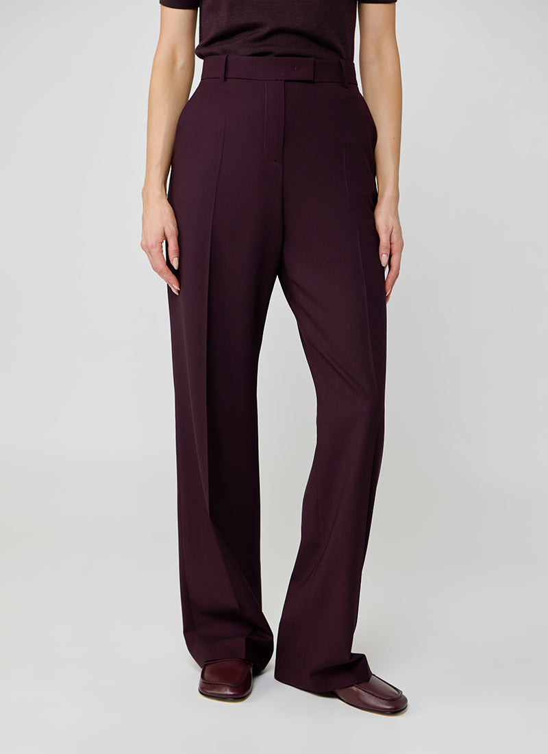 Cool Wool Straight Leg Trouser by Eleventy at Andrews