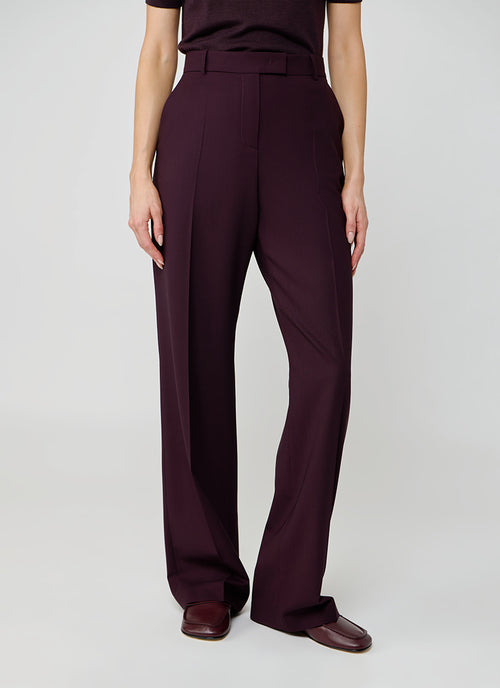 Cool Wool Straight Leg Trouser by Eleventy at Andrews