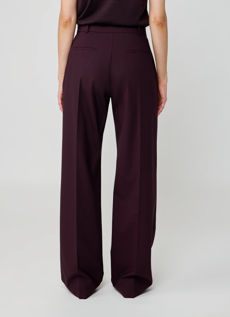 Cool Wool Straight Leg Trouser by Eleventy at Andrews