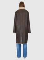 Elle Reversible Shearling Coat