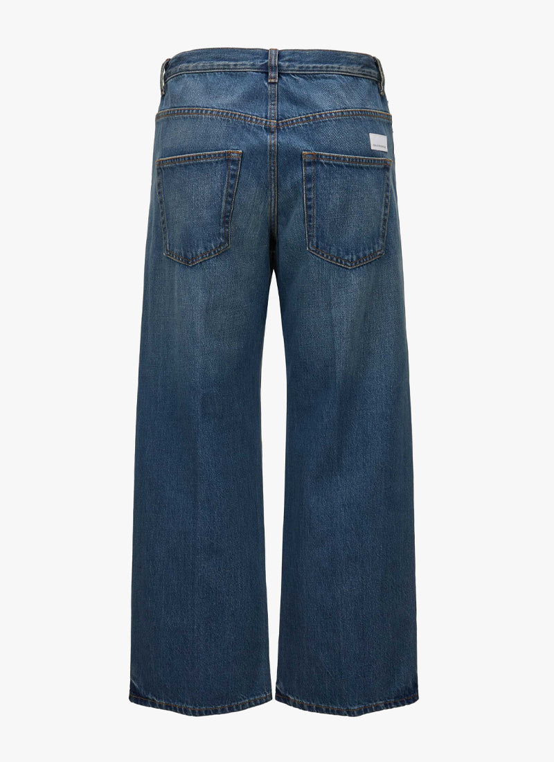 Elsa Relaxed Straight Denim Pant