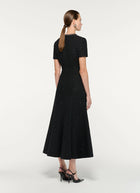  Embellished Neckline Sequin Boucle Midi Dress by Roland Mouret at Andrews 
