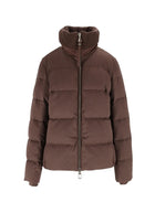 Enora Tech Wool Rib Collar Down Jacket