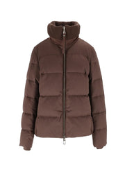 Enora Tech Wool Rib Collar Down Jacket