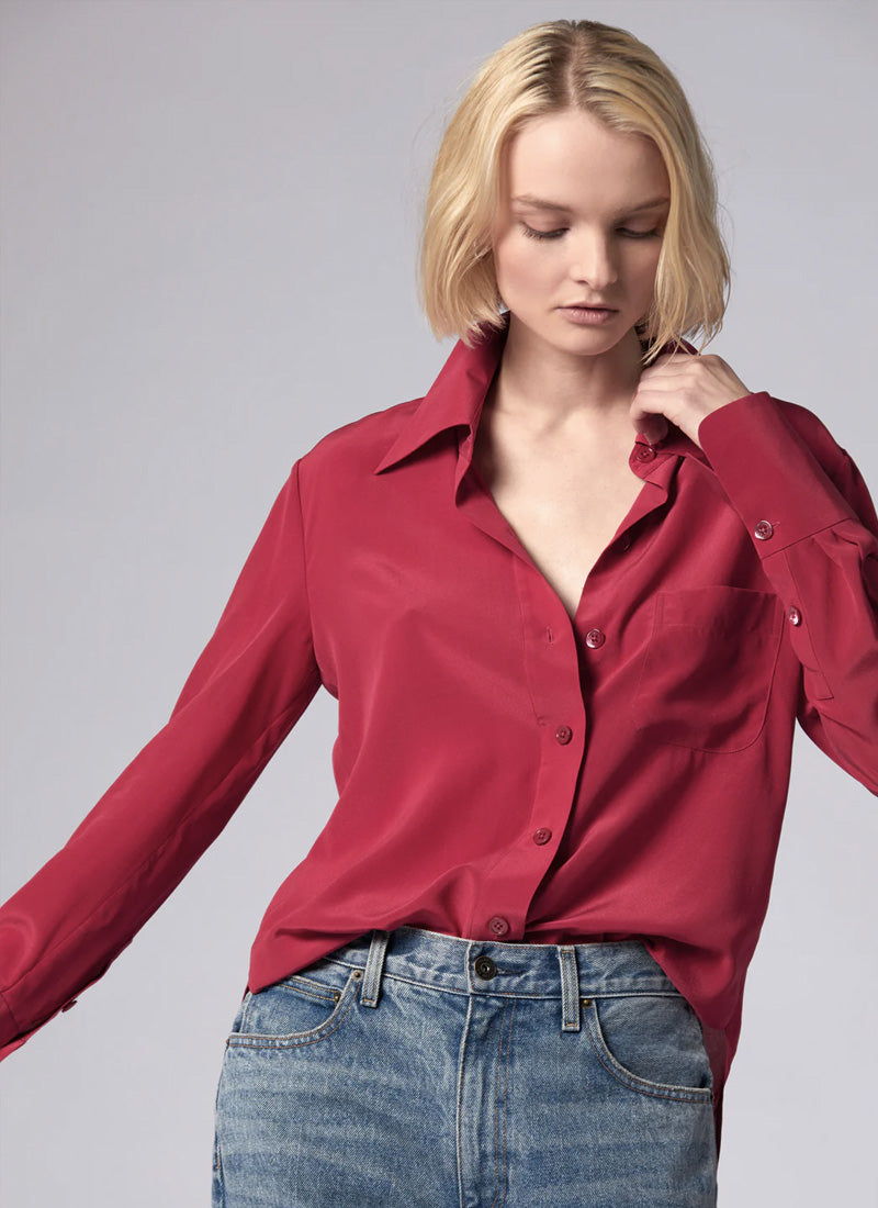 Equipment Quinne Button-Down Blouse