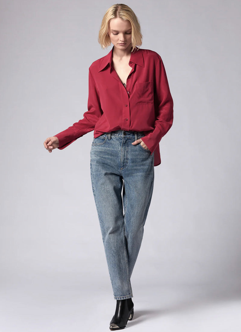 Equipment Quinne Button-Down Blouse