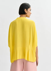 Essentiel Antwerp Jacaranda Ruffle  Button Down