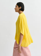 Essentiel Antwerp Jacaranda Ruffle  Button Down