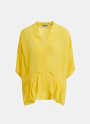 Essentiel Antwerp Jacaranda Ruffle  Button Down
