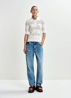 Essentiel Antwerp Jarts Bow-Embellished Knit Polo