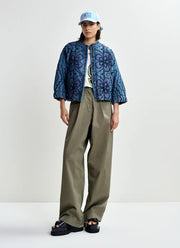ESSENTIEL ANTWERP Jatropha Quilted Denim Jacket