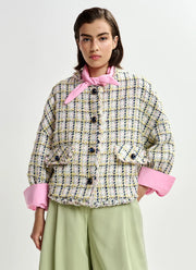 Essentiel Antwerp Jayden Boxy Cropped Jacket