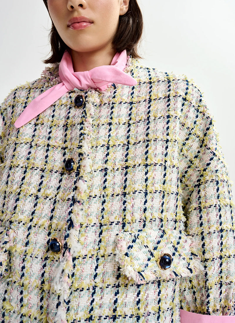 Essentiel Antwerp Jayden Boxy Cropped Jacket