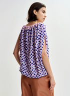 ESSENTIEL ANTWERP Jocelyn Sequin Smocked Top