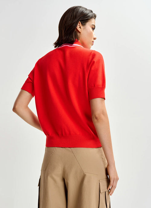 Jonda Contrast Colour Polo