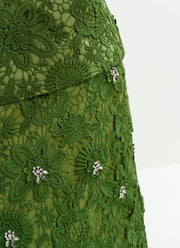 ESSENTIEL ANTWERP Jourget Lace Pencil Skirt
