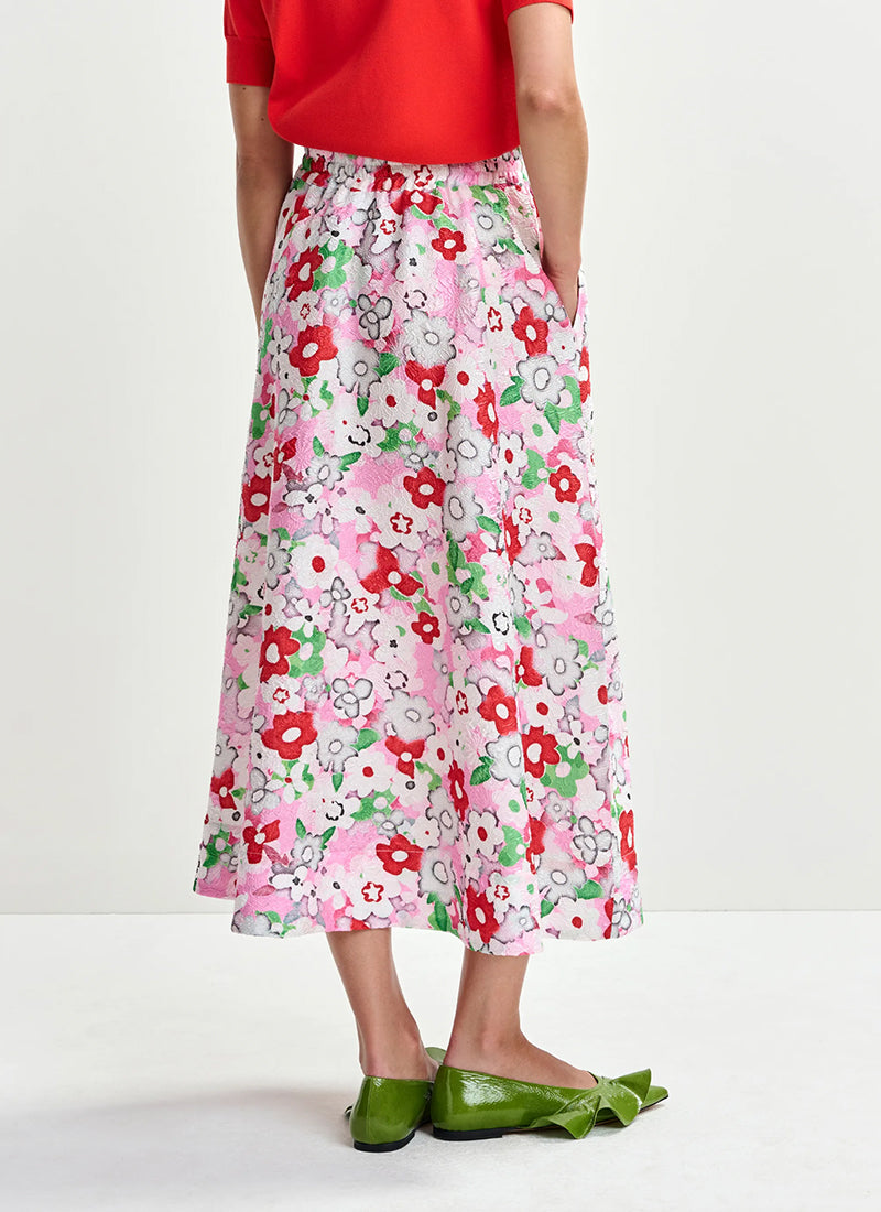 Julianne A Line Midi-skirt