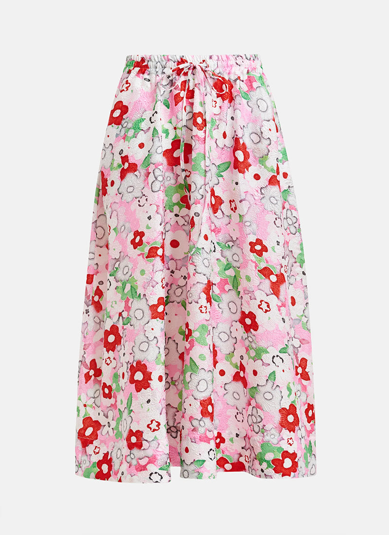Julianne A Line Midi-skirt