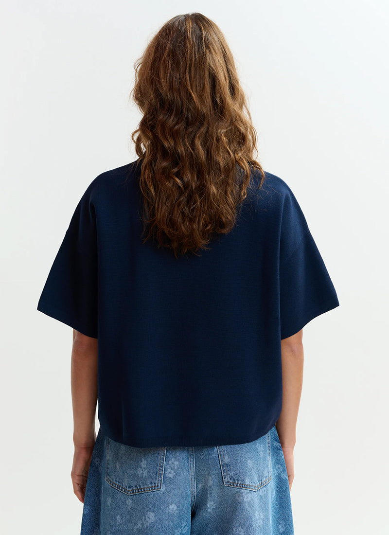 Jumble Cotton Frill Polo