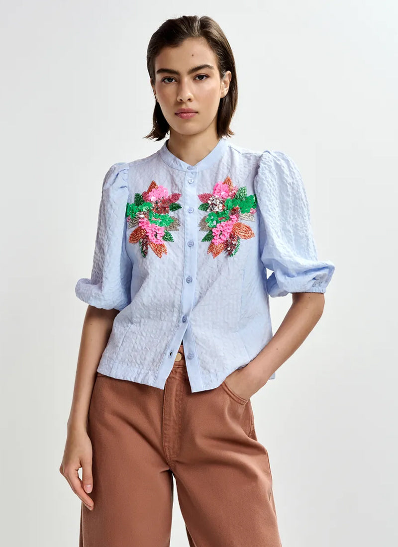 Essentiel Antwerp Jaiden Embellished Shirt