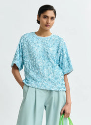 ESSENTIEL ANTWERP Juli Sequin Top