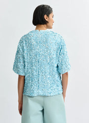 ESSENTIEL ANTWERP Juli Sequin Top