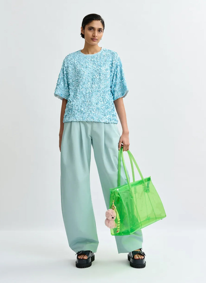 ESSENTIEL ANTWERP Juli Sequin Top