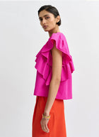 ESSENTIEL ANTWERP Oojoo Ruffle Top